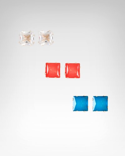 bebe Three Stud Earring Set