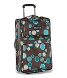 JanSport Upright Wheeled Luggage Suitcase/Bag 19 CHOCOLATE CHIP BUBBLES