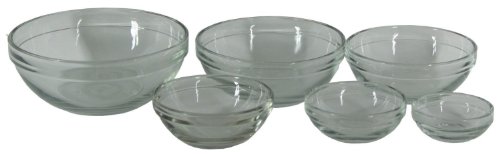 Anchor Hocking 6-Piece Prep Glass Bowl