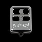 Mustang Polished Billet 4 Button Remote Keychain Case