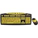 Keys-U-SeeĀ® Wireless Keyboard and Mouse - Yellow Keys with Black Large Jumbo Print for Weak Vision or Dim Dark Light