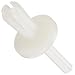 Nylon 6/6 Poly-Drive Rivets, Round Hd, Pin OD .125", .187" Hole, .375-.5 Panel Thick (Pack of 100)