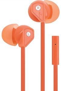 kathy ireland CONNECT Tangle-Resistant In-Ear Earphones with Microphone