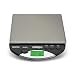 Truweigh - GENERAL Compact Bench Scale - 3000g x 0.1g - Black and Long Lasting Portable Grams Scale for Kitchen Scale, Food Scale and Postal Scale Use