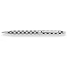 Century Gingham Ballpoint Pen with Chrome Accents