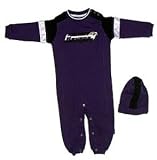Baltimore Ravens Romper with Knit Hat - Toddler (24 Months)