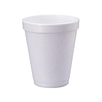 Dart Drink Foam Cups, 16 oz., White, 40 Bags of 25/Carton