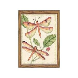 Dimensions-Counted-Cross-Stitch-Dragonfly-Duo