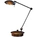 Holtkoetter 6238 HBOB Halogen Desk Lamp, Hand-Brushed Old Bronze