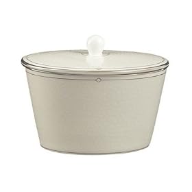 Monique Lhuillier for Royal Doulton Atelier 12-Ounce Covered Sugar Bowl by Royal Doulton