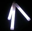 10 - 150mm x 15mm White Omniglow Foil Wrapped Glow Sticks