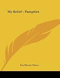 My Belief - Pamphlet