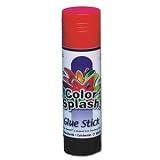 Color Splash 1.25-Oz. ! Glue Stick - White (Pk/12)