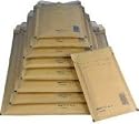 Luftpolstertasche Gr.5 goldge 100St INNENMAß 215X265MM