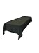 60 x 102 in. Rectangular Polyester Tablecloth Black