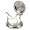 RSVP International Endurance Salt Server With Spoon 8-oz.