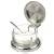 RSVP International Endurance Salt Server With Spoon 8-oz.