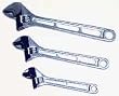 3 Pcs Adjustable Wrench Set (6, 8 &amp; 10 Inch)
