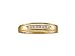 Mens 10k. Yellow Gold Diamond Wedding Band