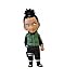 Naruto Shippuden Mininja 3 Inch PVC Figure Shikamaru