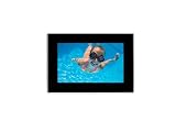 Linx 10.2" Memoire - Hi-Res Digital Photo Frame, With Video/MP3 playback, Li-ion Battery & Remote -  Piano Black