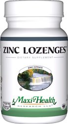 Maxi Zinc Lozenges Tablets, 60 Count