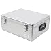 600 Disc Capacity Aluminum-Like Hard Plastic CD DVD Storage Case