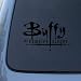BUFFY THE VAMPIRE SLAYER - Vinyl Car Decal Sticker #1845 | Vinyl Color: Black