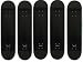 5 TMR Black Blank Pro Skateboard Decks With Grip Tape New On Sale