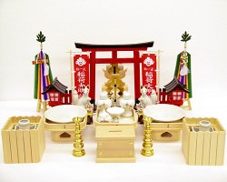稲荷神具フル中（灯篭桧小に変更）