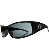 ELECTRIC VALENCE 59-1620 GLOSS BLACK/ GREY PLASTIC SUNGLASSES