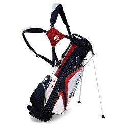 TaylorMade Micro Lite Stand Bag (Navy/Red/White)