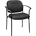 Staples Verdesol Fabric Guest Chair, Black