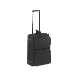 Rolling Dual-Side Notebook Computer Zippered Suit Carrier 15 x 11 x 22, Black KTKLGCC222 by 