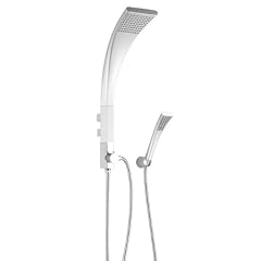 Aluminium Duschpaneel Duschs�ule in silber von Sanlingo