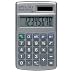 Dual Power Handy Pocket Calculator