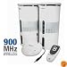 Cables Unlimited Audio Unlimited SPK-VELO-W Premium 900Mhz Wireless Indoor/Outdoor Speakers with Remote (White)