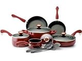 Paula Deen 19241 Signature Porcelain 12-Piece Cookware Set