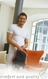 Mens White Thermal Underwear - 2 T Shirts & 2 Pairs Long Johns LG