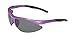 BluWater Polarized Eyewear Isl/ers Semi-Rimless 2 Series Sunglasses, Gloss Purple Frame, Polarized Grey Lens
