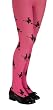 Girls Pink Glitter Witch Tights