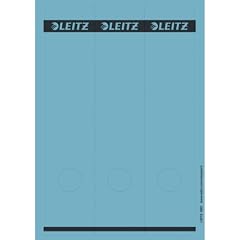 Esselte Leitz 16870035 R�ckenschild selbstklebend PC, Papier, lang, breit, 75 St�ck, blau