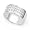 14k White Gold Invisible set Diamond Band Ring (G-H/VS, 1 1/2 ct.), 4