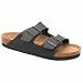Birkenstock Arizona - 7 Uk - Black - Man Made