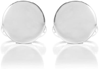 Paul Smith Accessories Striped Edge Cufflinks Silver One Size