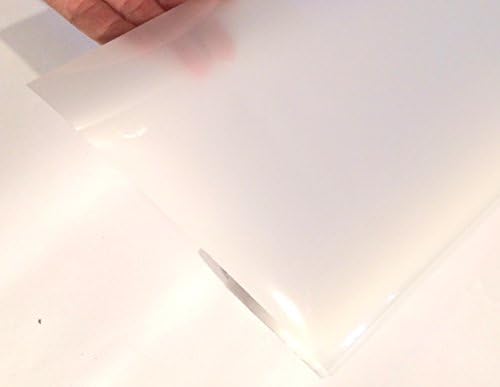 White Frosted Window Film - Size 24"x 3'