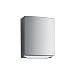 Bobrick B-4262 Contura Series Surface-Mounted Paper Towel Dispenser, Satin