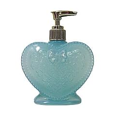 NEWハートプリンセスソープボトル(350ml）【ミントブルー】乙女系インテリアグッズ（ディスペンサー）通販