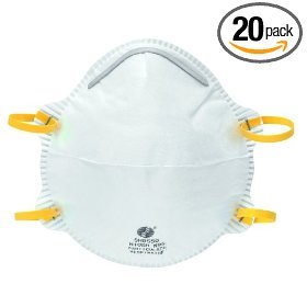 N95 Respirator Mask, Face Respiratory Mask Respirator.Particulate Respirators , Dust & Flu Mask, 20 IN THE BOX