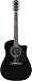 Fender CD-110CE Dreadnought Acoustic-Electric Guitar, Black